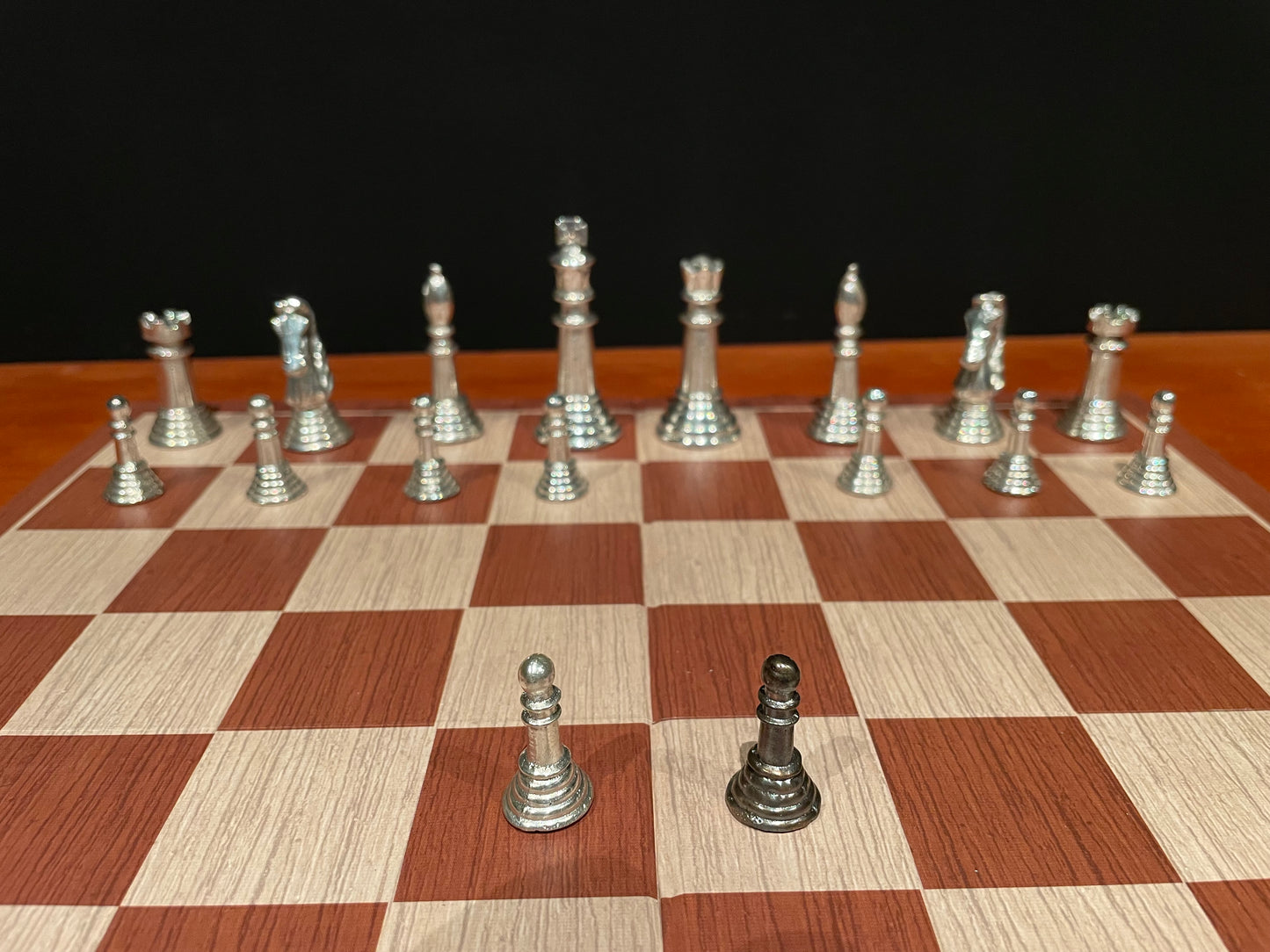 Solid Silver Individual chess pieces